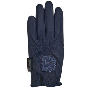 Haukeschmidt Rijhandschoenen A Tough Of MagicTack Swarovski Navy
