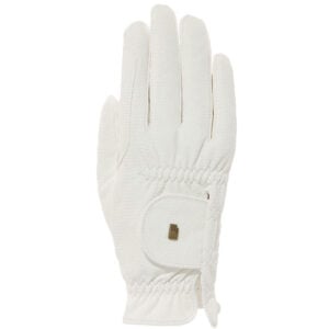 Roeckl Rijhandschoenen Roeck-Grip Junior Wit