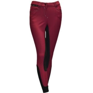 Euro-Star Culotte d'Équitation Laura Full 125 Rouge Cerise