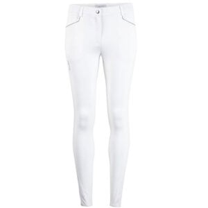 Montar Rijbroek Bling Full Grip Kids Wit