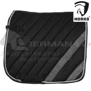 Horka Zadeldek Diamant Strook Zwart