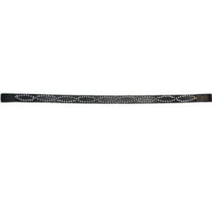Dobert Frontriem Classic Dia 3 Welle Zwart/Zilver
