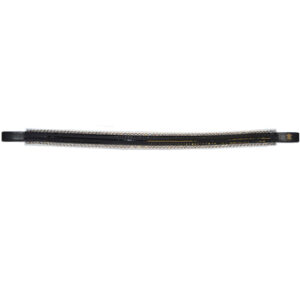 Dobert Stirnband Classic 876 Dia Beids Lackleder Schwarz/Weiß