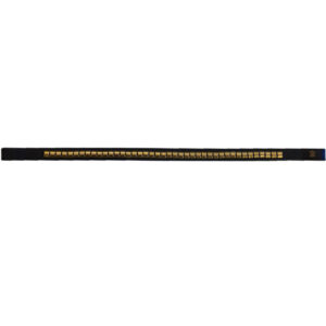 Dobert Frontriem Classic Studs Zwart/Messing