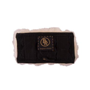 BR Curb Chain Guard Sheepskin Noir/Naturel