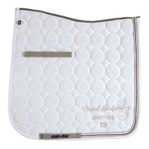 Tapis de Selle Euro-Star Blanc Cristal