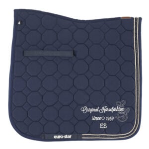 Tapis de Selle Euro-Star Crystal Navy