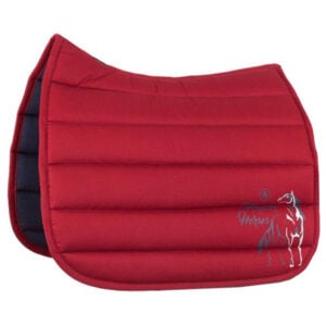 BR Zadeldek Calypso 4-Ever Horses Cranberry