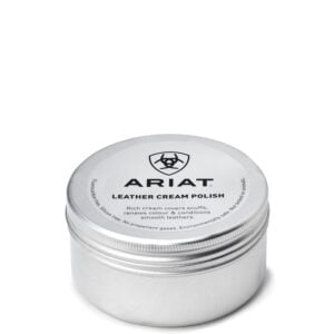 Ariat Leather Polish Cream zwart vooraanzicht