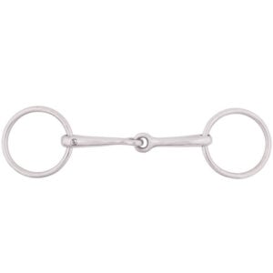 BR Enkel Gebroken Onderlegtrens Massief RVS 13 mm .