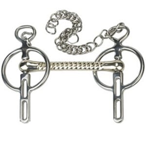 Imperial Riding Liverpool Bar Stainless Steel With New Silver 14mm