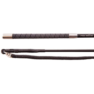 Premiere Longierpeitsche Carbon Black