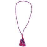 QHP-Halsband Rope Liberty fuchsia