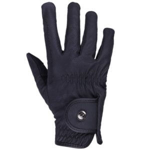 QHP winter handschoene Force zwart bovenzijde