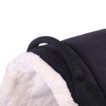 Detail schoft QHP bareback pad zwart
