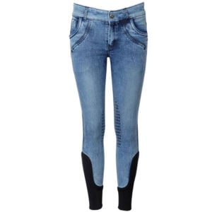 Harry's Horse Rijbroek STOUT Blue Grip Kids Navy