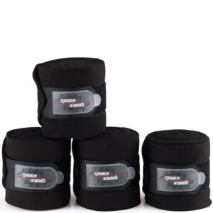Eskadron Fleece Bandages Zwart