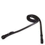 Volledige afbeelding BR Linnen Teugel Ronde Gesp, Blinde Sluiting, Lak, 19 mm