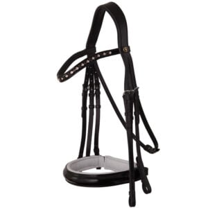 BR Stang & Trens Hoofdstel Wendover Zwart/Wit