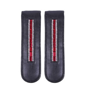 QHP Laarzenclips Britney Zwart/Rood