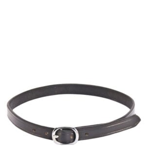 Leder QHP Sporenriemen Junior
