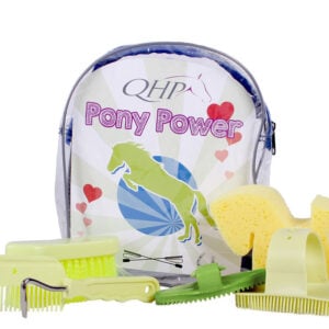 Sac de pansage QHP Lime rempli