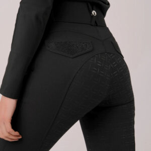 Montar Rijbroek Brielle High Waist Zwart