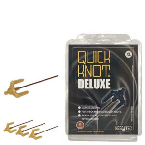 Quick Knot Deluxe XL braun 35 Stück