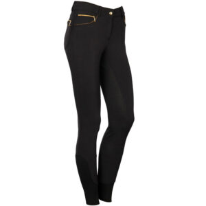 Harry's Horse Rijbroek Denici Cavalli Gold Zwart