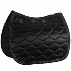 Eskadron Zadeldek ShineGloss Crystal Zwart