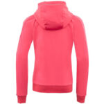BR hoodie Anthonia raspberry red achterzijde