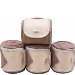 Kingsland fleece bandages October beige cinder
