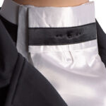 Stock cravate Harry's Horse Diamond noir lifestyle photo
