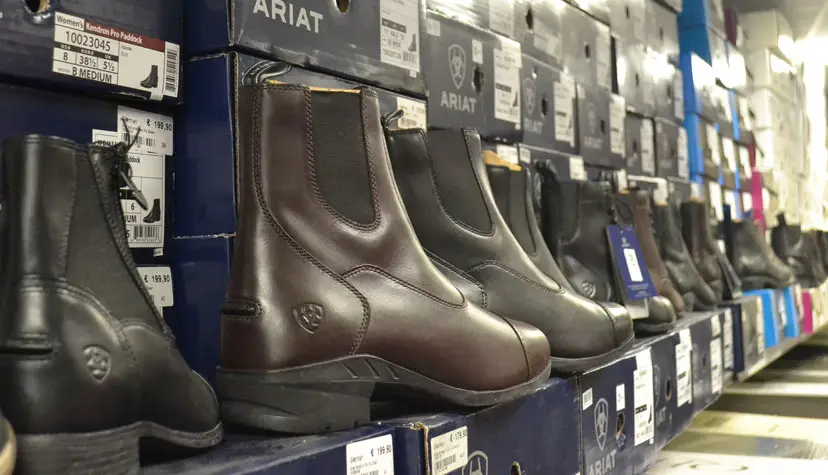 Jodhpurs leer en kunststof