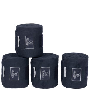 Eskadron fleece bandages Stamped Platinum navy