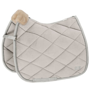Eskadron dekje Velvet Croco Platinum Pearl Grey