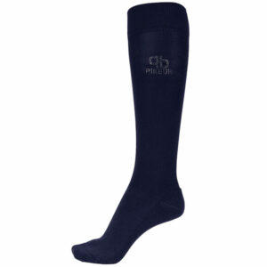 Knee socks midnight blue Pikeur with Strass