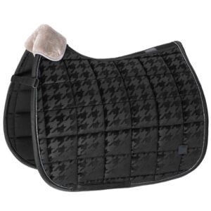 Eskadron Velvet Stamp saddle pad Essence Black