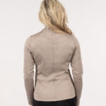 Achterzijde BR jas Celine Driftwood