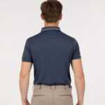 BR polo Collin Navy Sky Heren achterkant