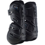 Stubben Hybrid tendon boots black per pair