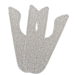 Suedwind Nova Fun kids top Croco Zilver Glitter