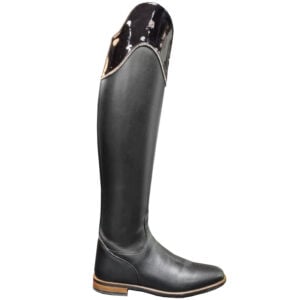 Cavallo Reitstiefel Insignis Slim Lack mit Strass schwarz