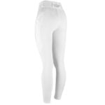 Legging d'équitation dos Horka Momantum Full Grip blanc