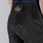 Rijlegging Horka Momentum Full Grip kids zwart close up achterzijde