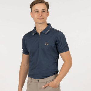 Polo shirt BR Collin Navy Sky for men