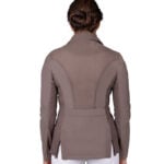 Back of riding jacket QHP Noven beige