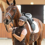 Atmospheric photo of Harry's Horse saddle pad Mira