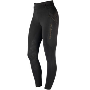 Kinder rijlegging Horka Momentum Full Grip zwart/rosegoud