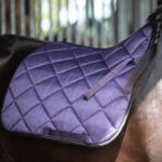 Detail zadeldek Harry's Horse DC Amethyst paars